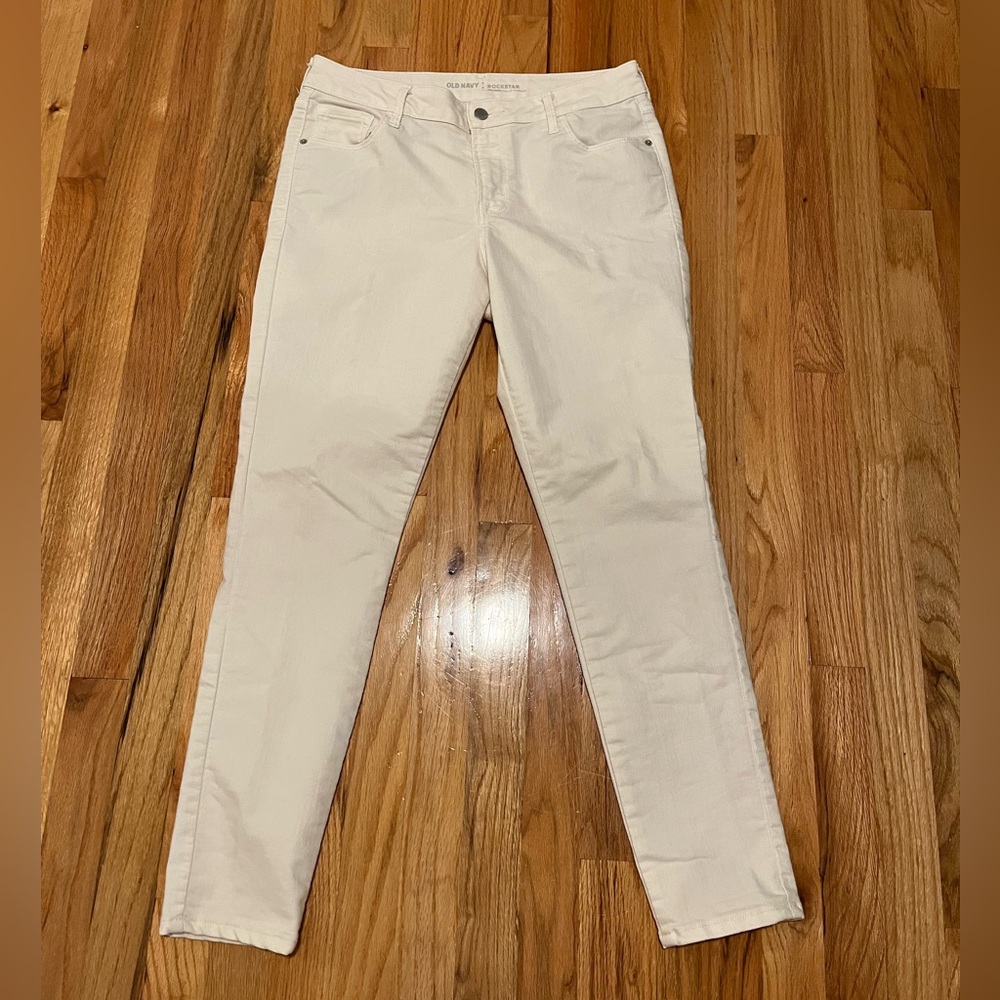 Old Navy Rockstar mid-rise jeans